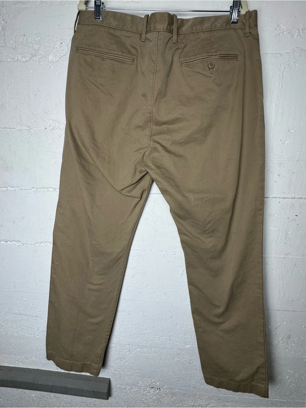 J. Crew Broken In Men's Tan Chino Pants 36 X 32